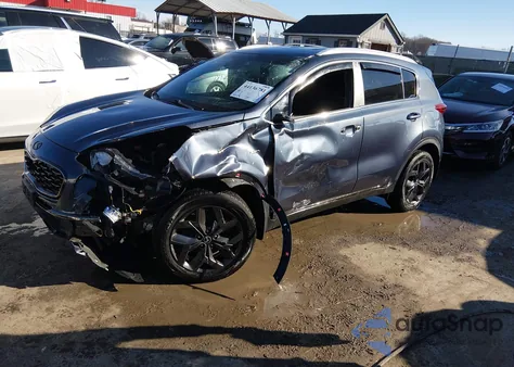 2020 Kia Sportage S from USA, damaged, VIN KNDP6CACXL7721705